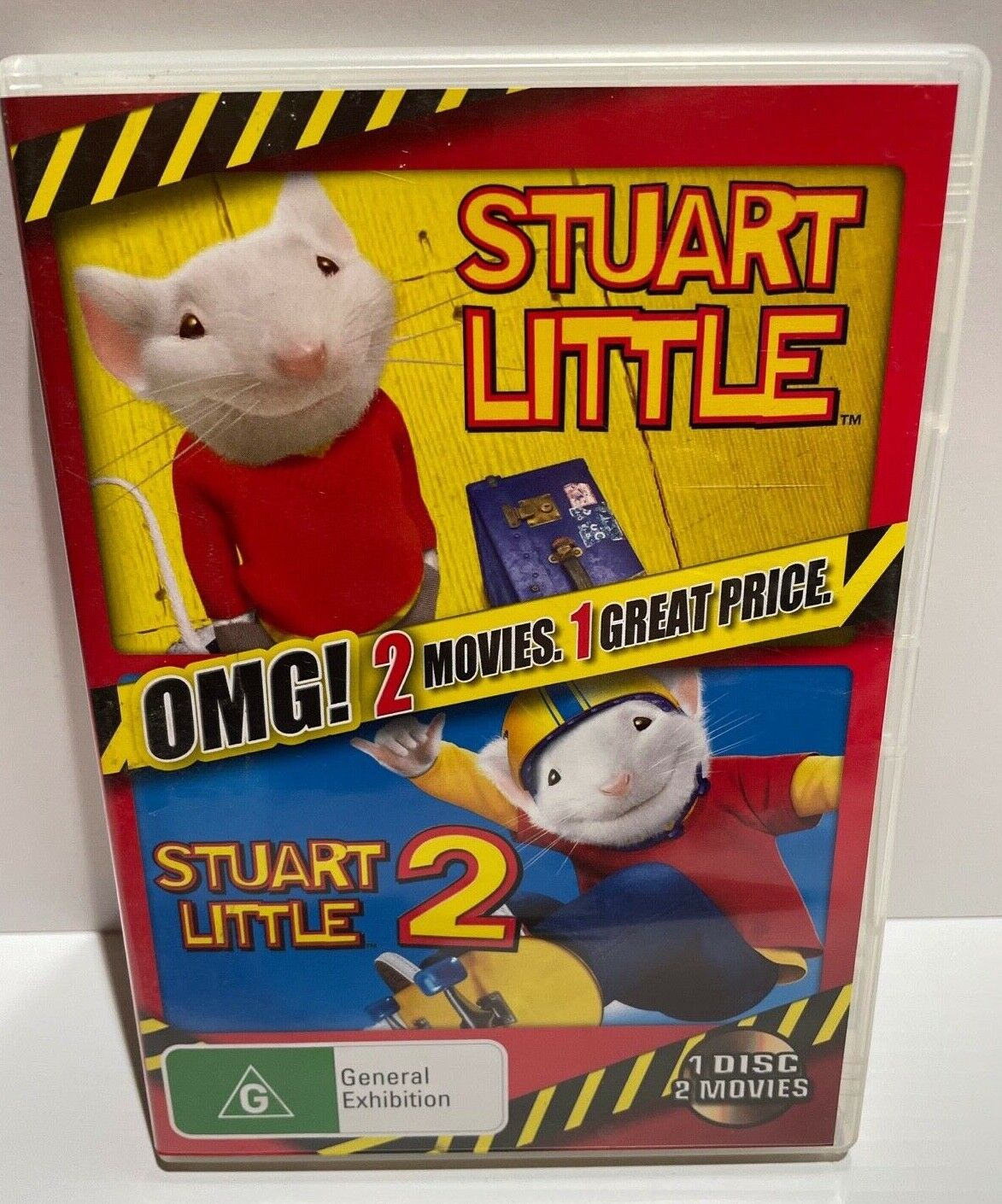 Stuart Little / Stuart Little 2 DVD Rated G Both Movies 2 On 1 Disk - Region 4 | eBay Stuart Little / Stuart Little 2 DVD Rated G Both Movies 2 On 1 Disk - Region 4 | eBay