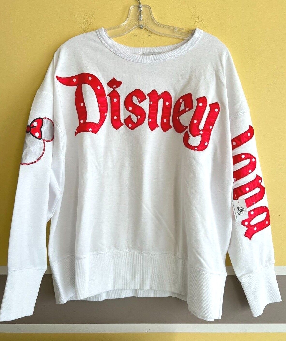 WCJ Disney / BIG SWEAT TOP(ミニー) Disney / BIG SWEAT TOP(ミニー)【WCJ-NA-041RED02】 |