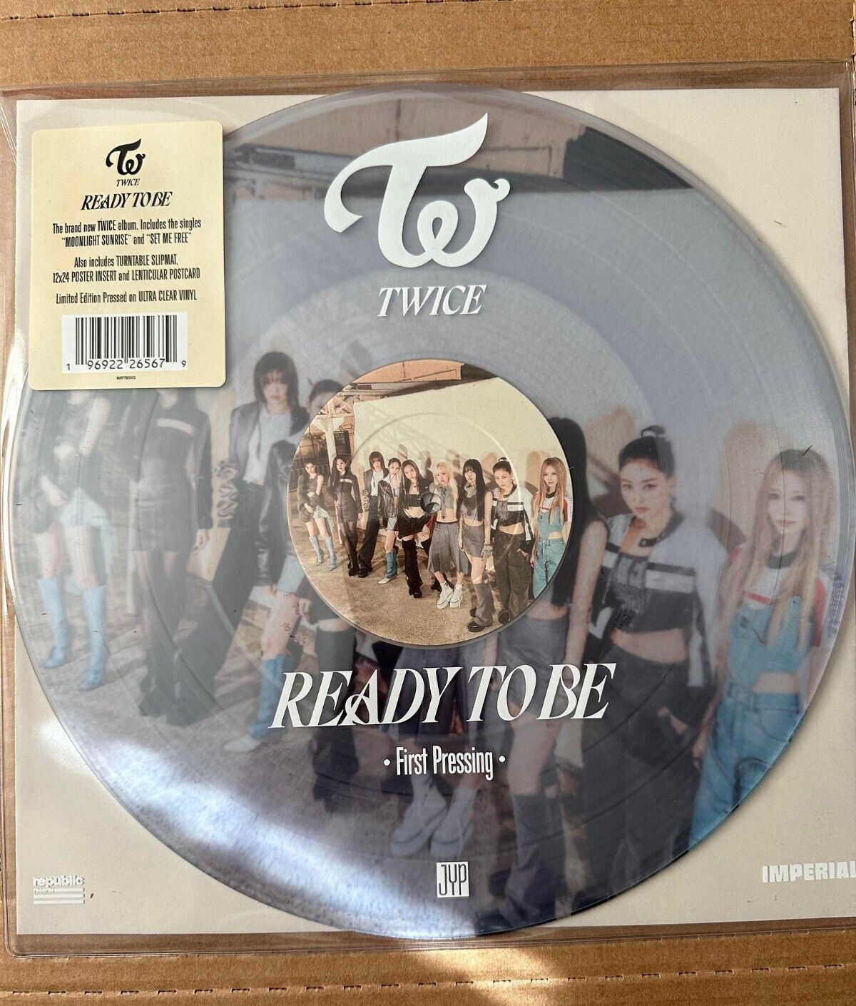 TWICE ready to be Special クリアボトル TWICE READY TO BE SPECIAL クリアボトル