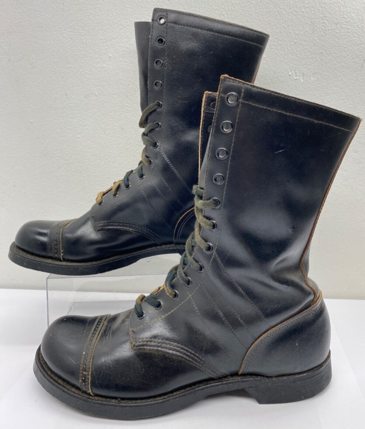 Vintage Olympian Army Boots Military Size 9.5 E 23254X3