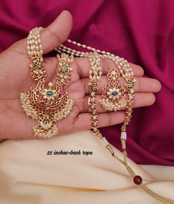 Pearl with shop ruby jewelry