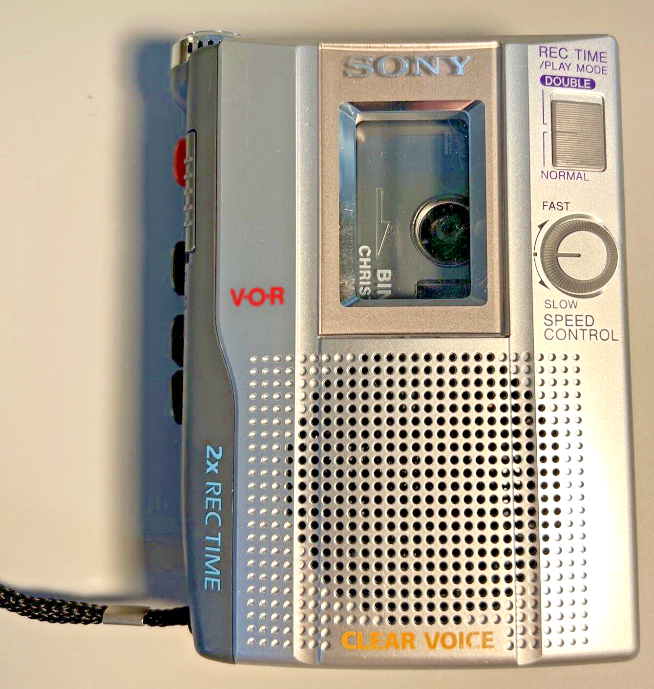 Sony TCM-200DV Cassette Clear Voice Recorder EVP VOR Dictation For PARTS/REPAIR