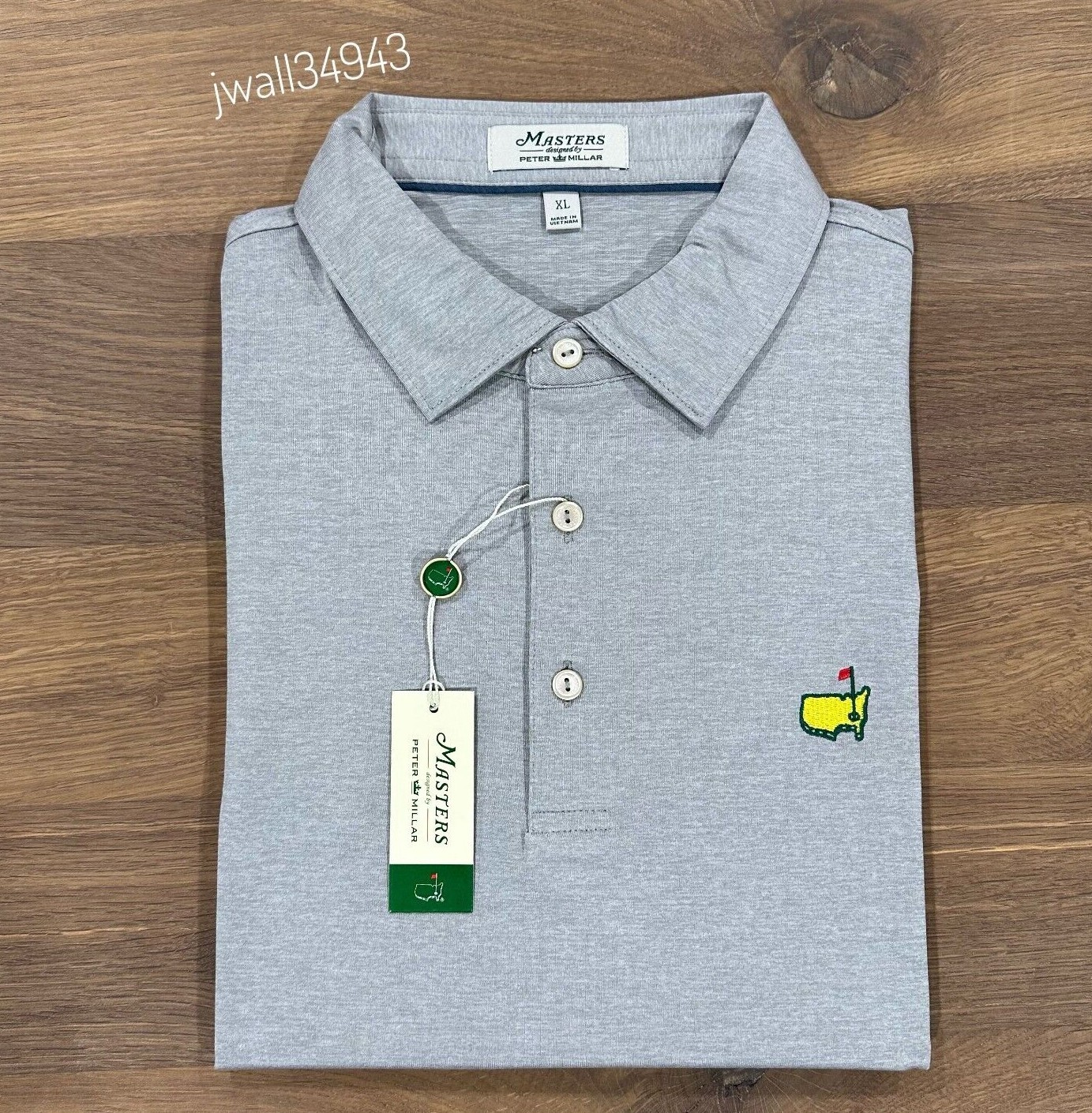 2025 MASTERS by Peter Millar Men's Golf Shirt Polo