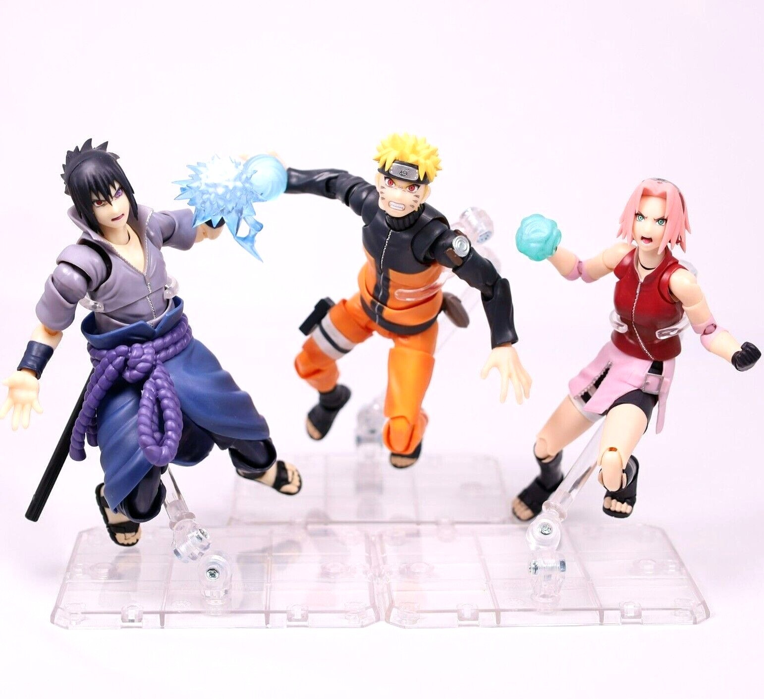 Bandai S.H.Figuarts Naruto & Sasuke Uchiha & Sakura Haruno