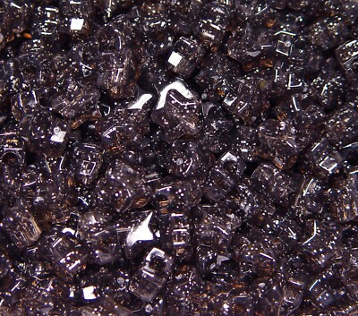 Sparkle Jet Star Pony Beads 100pc made in USA kids crafts kandi jewelry
