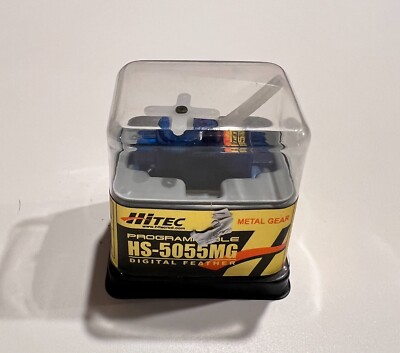HI-TEC NEW HS-5055MG DIGITAL FEATHER SERVO RC PLANE AIRPLANE NIB NOS METAL GEAR