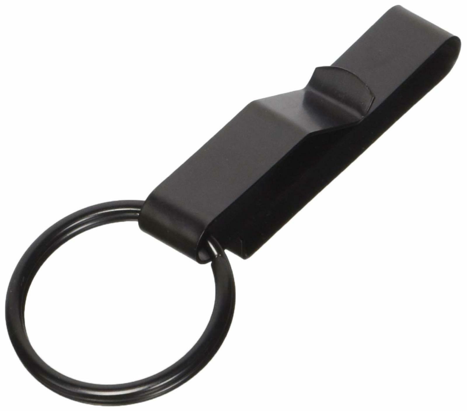 Key Ring Belt Holder Heavy Duty Zak Tools 2 Pack Spring Clip Black Secure Tactic