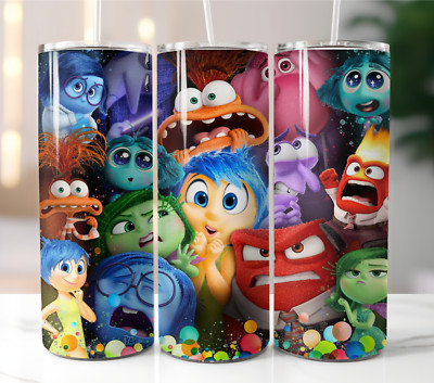 Inside Out Tumbler 20oz Stainless Steel Skinny Straw Insulated Cup Mug