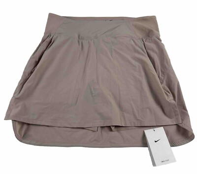 Nike Dri-FIT Bliss Mid-Rise Training Skort S, 2N1 Skirt/Short Taupe DV9455-272