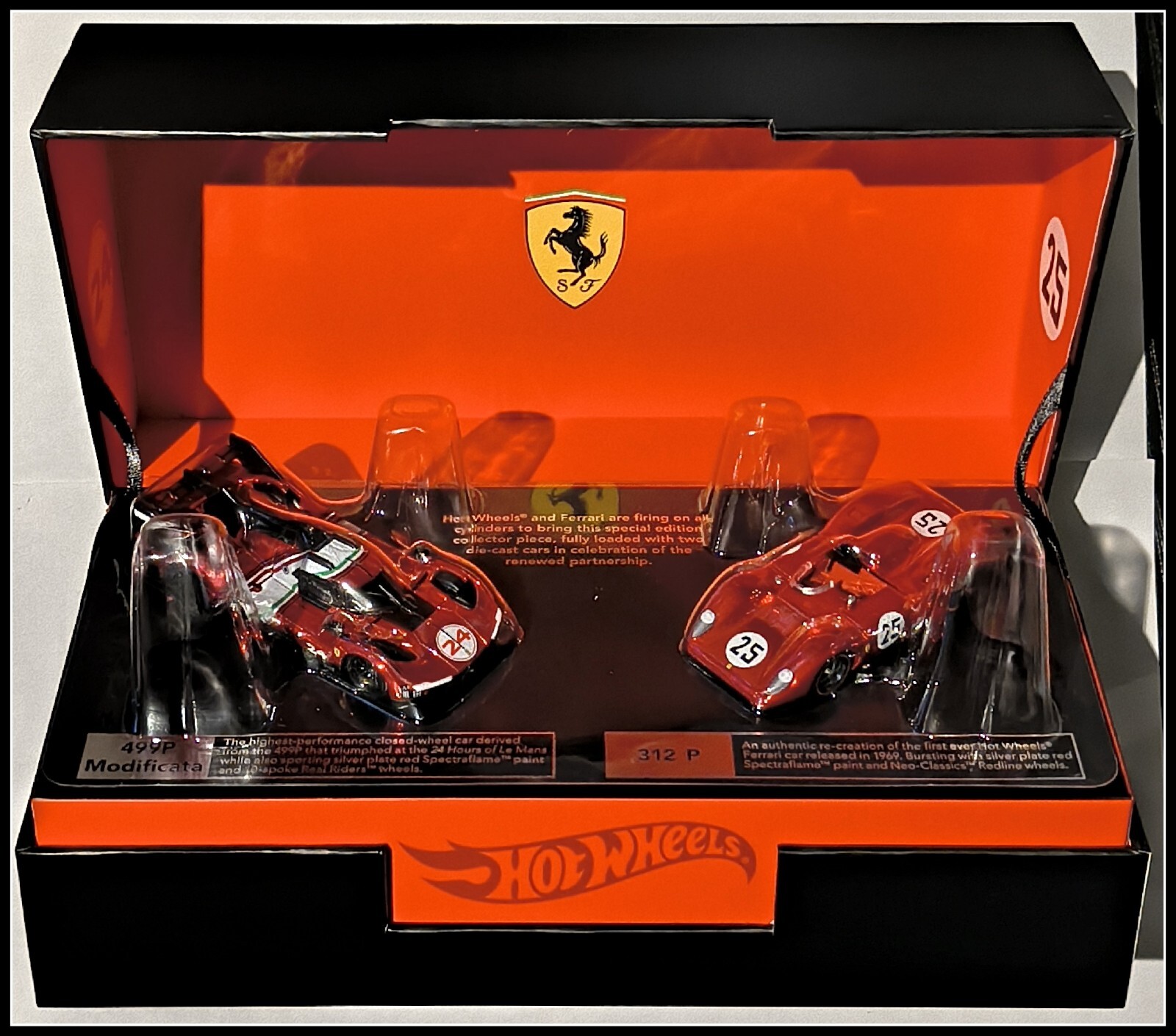 Hot Wheels x Ferrari Heritage RLC限定 Hot Wheels x Ferrari Heritage Set | Mattel Creations