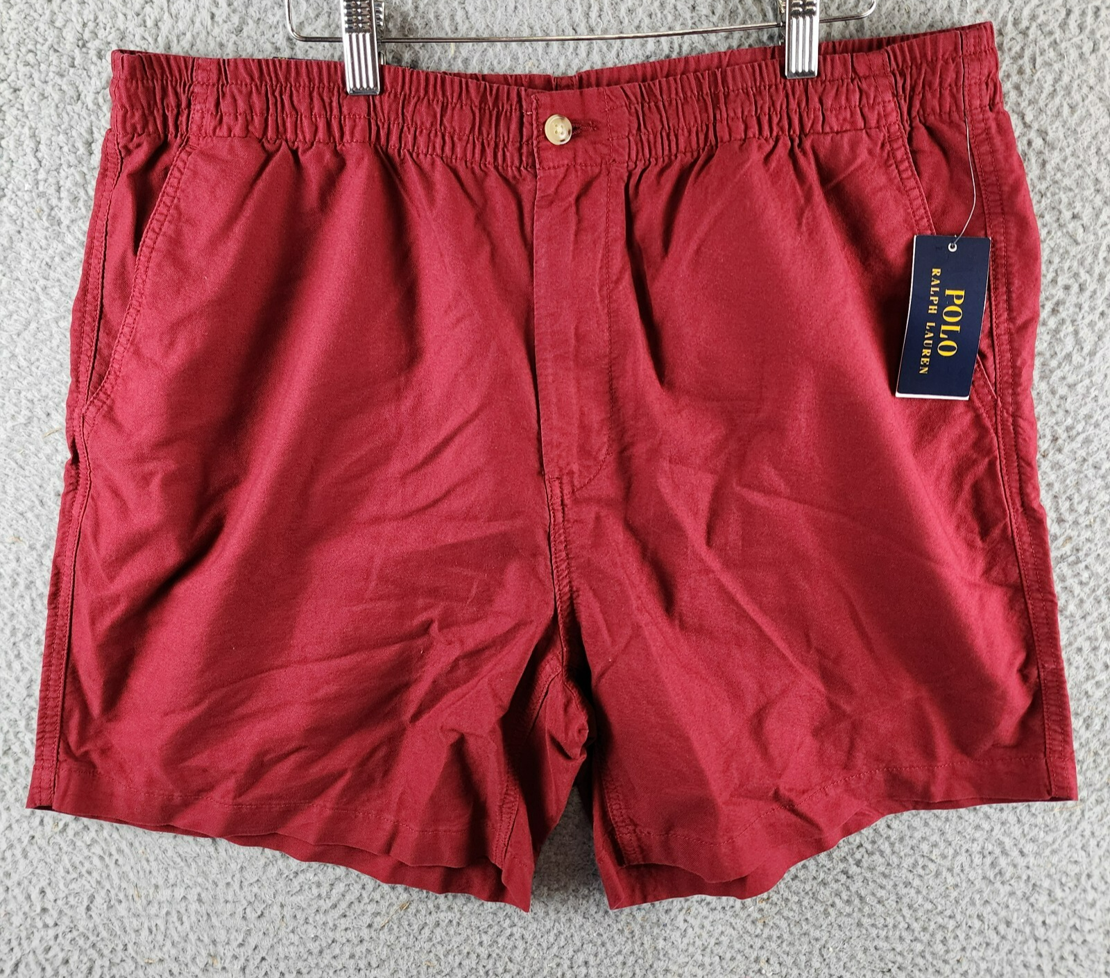 Polo Ralph Lauren 6-Inch Classic-Fit Polo Prepster Shorts Men's XXL Red Carpet - Picture 2 of 17