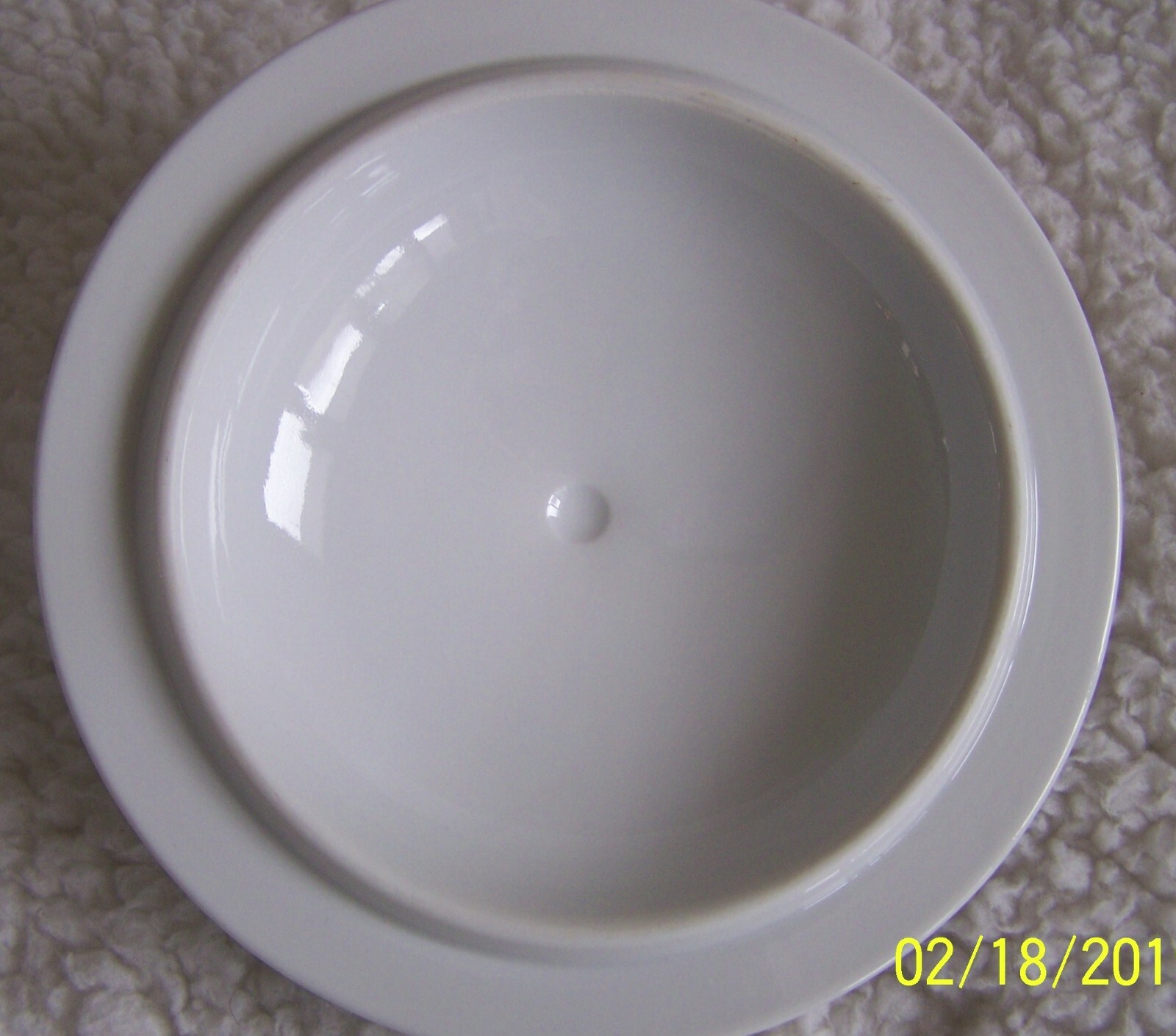 Vintage Lefton #2604 3 Footed 25th Anniversary Bowl/w/lid - hand painted- Japan