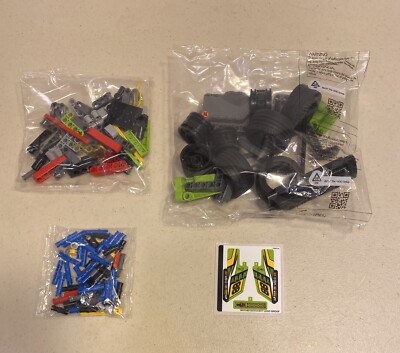 Lego 42072 Technic Model Race Car WHACK! Complete Sealed Bags 2018