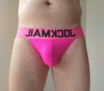 Jockstrap rose Jockmail taille M