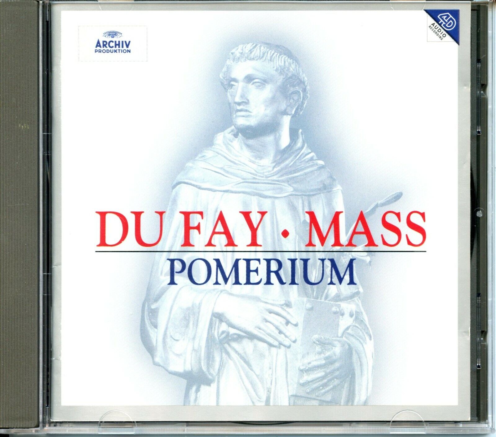 Du Fay - Pomerium – Mass, Germany 1996 Archiv Produktion – 447 772-2 Du Fay - Pomerium – Mass, Germany 1996 Archiv Produktion – 447 772-2