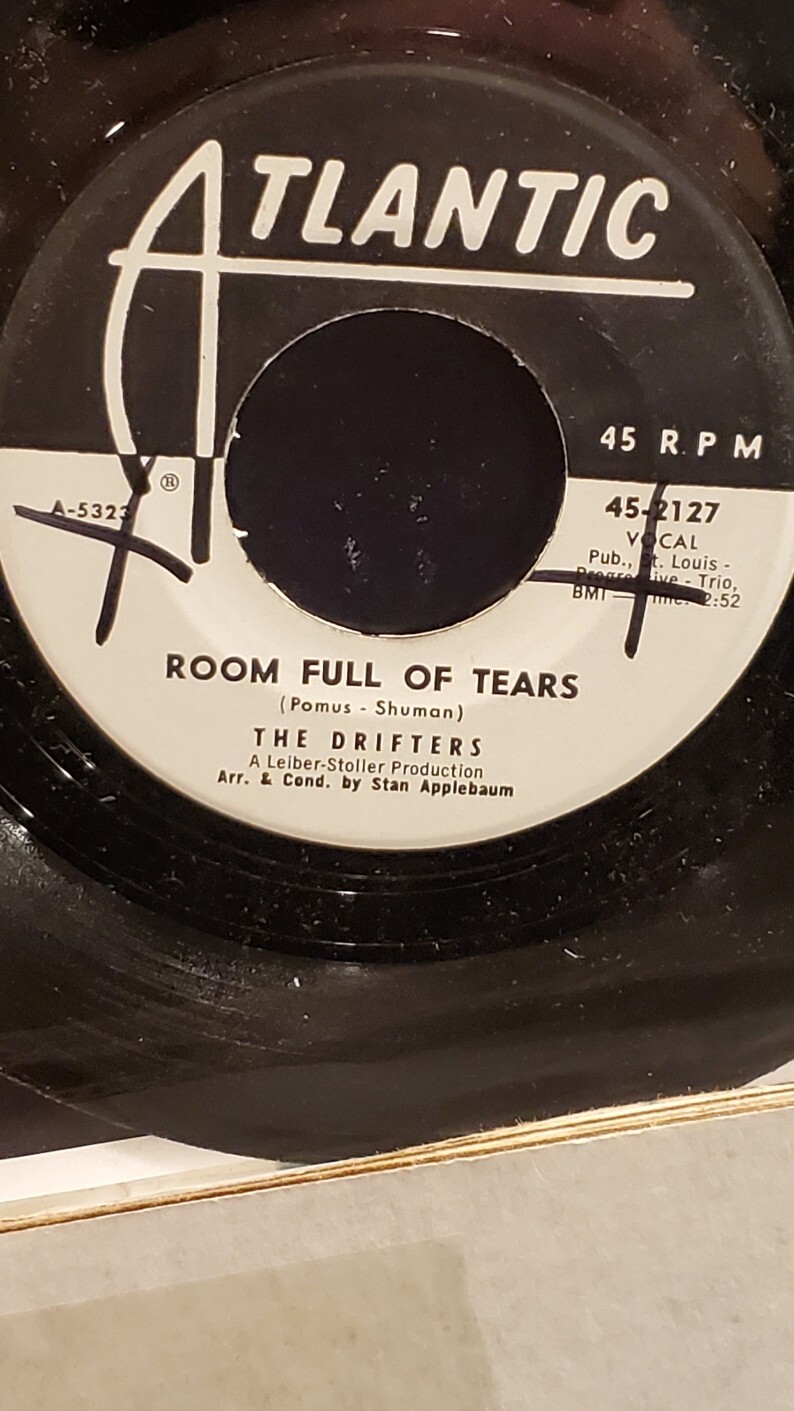 英7” Drifters Room Full Of Tears HLK9500 London Records プロモ /00080 DRIFTERS 7