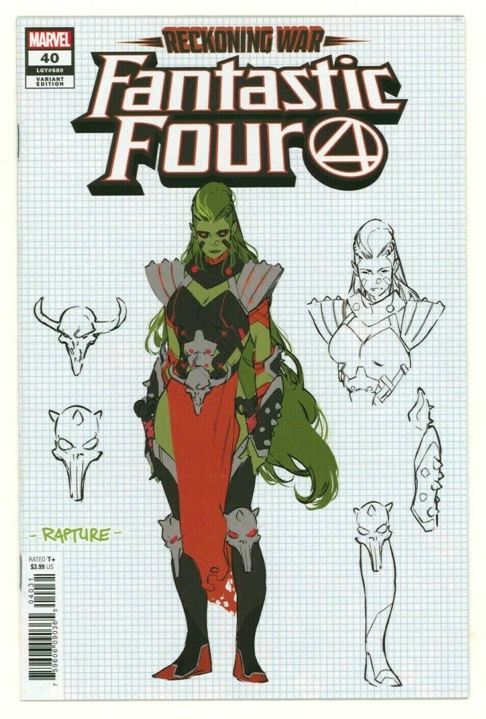 Marvel Comics FANTASTIC FOUR (2018) #40 (#680 Legacy) SILVA