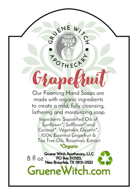 Foaming Hand Soap - Grapefruit