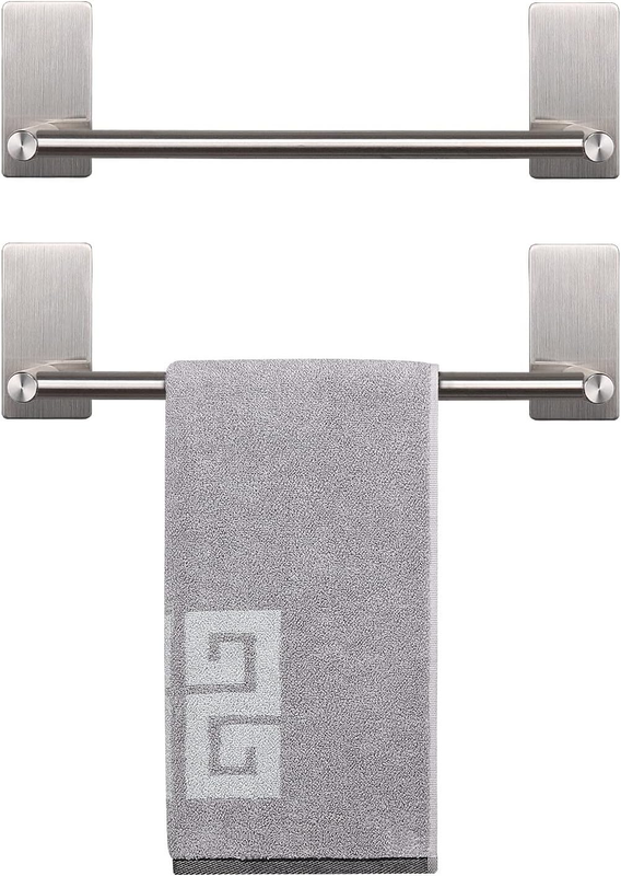 Bar- Stainless Steel Bath Wall Shelf Rack Hanging T