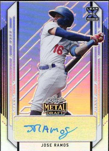 2021 Leaf Metal Draft - Jose Ramos #BA-JR3