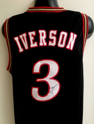 allen iverson framed jersey