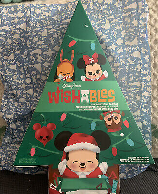 Disney 12 Days Of Christmas Wishables Advent Calendar New Gingerbread Castle