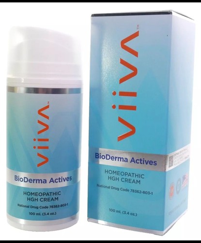 viiva BioDerma Actives クリーム 100ml 4本セット VIIVA BioDerma Actives homeopathic cream 3.4 oz - NEW - Made