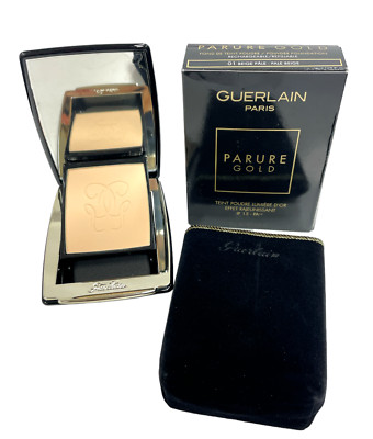 Guerlain Parure Gold Radiance Powder Foundation SPF15  (10g / 0.35oz | 01 ) NEW