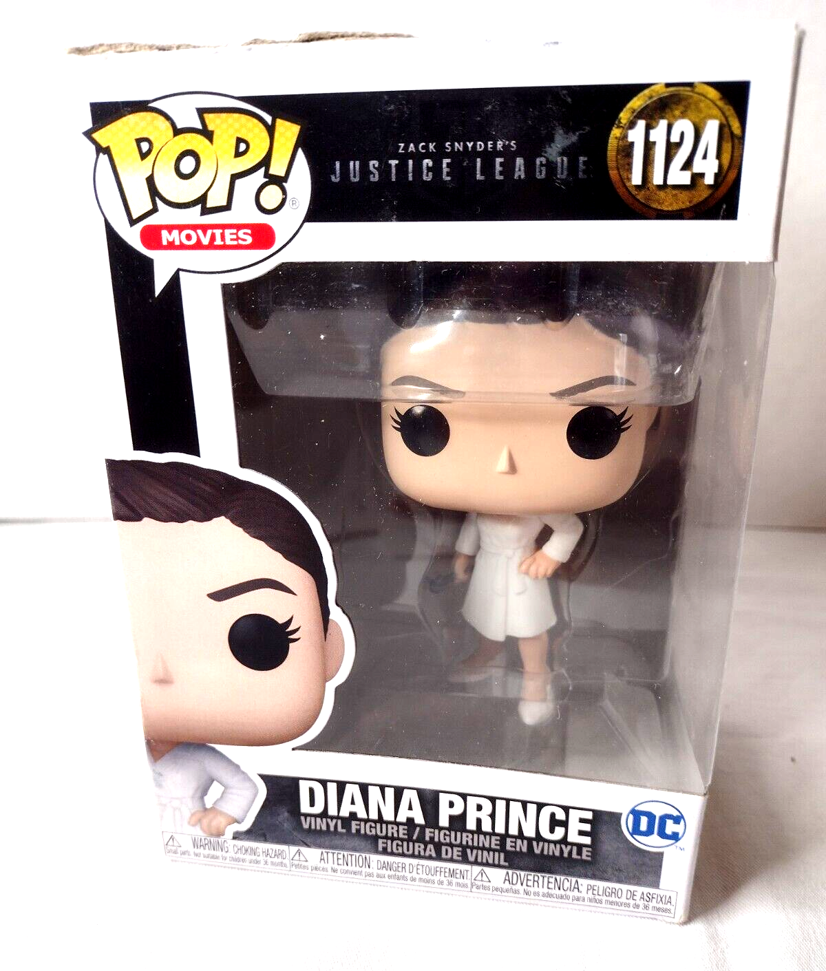 New Funko POP Movies Justice League Diana Prince #1124 Vinyl