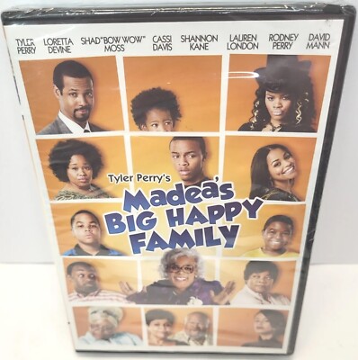 Tyler Perrys Madeas Big Happy Family DVD 2011 Lionsgate Rated PG 13