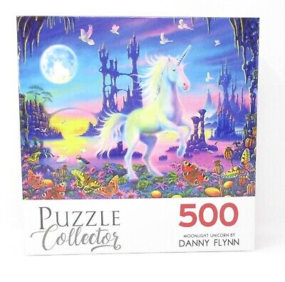 RoseArt Jigsaw Puzzle 500 Pieces Moonlight Unicorn