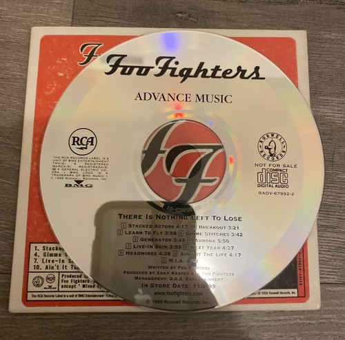 FOO FIGHTERS - THERE IS NOTHING LEFT TO LOSE - PROMO ADVANCE