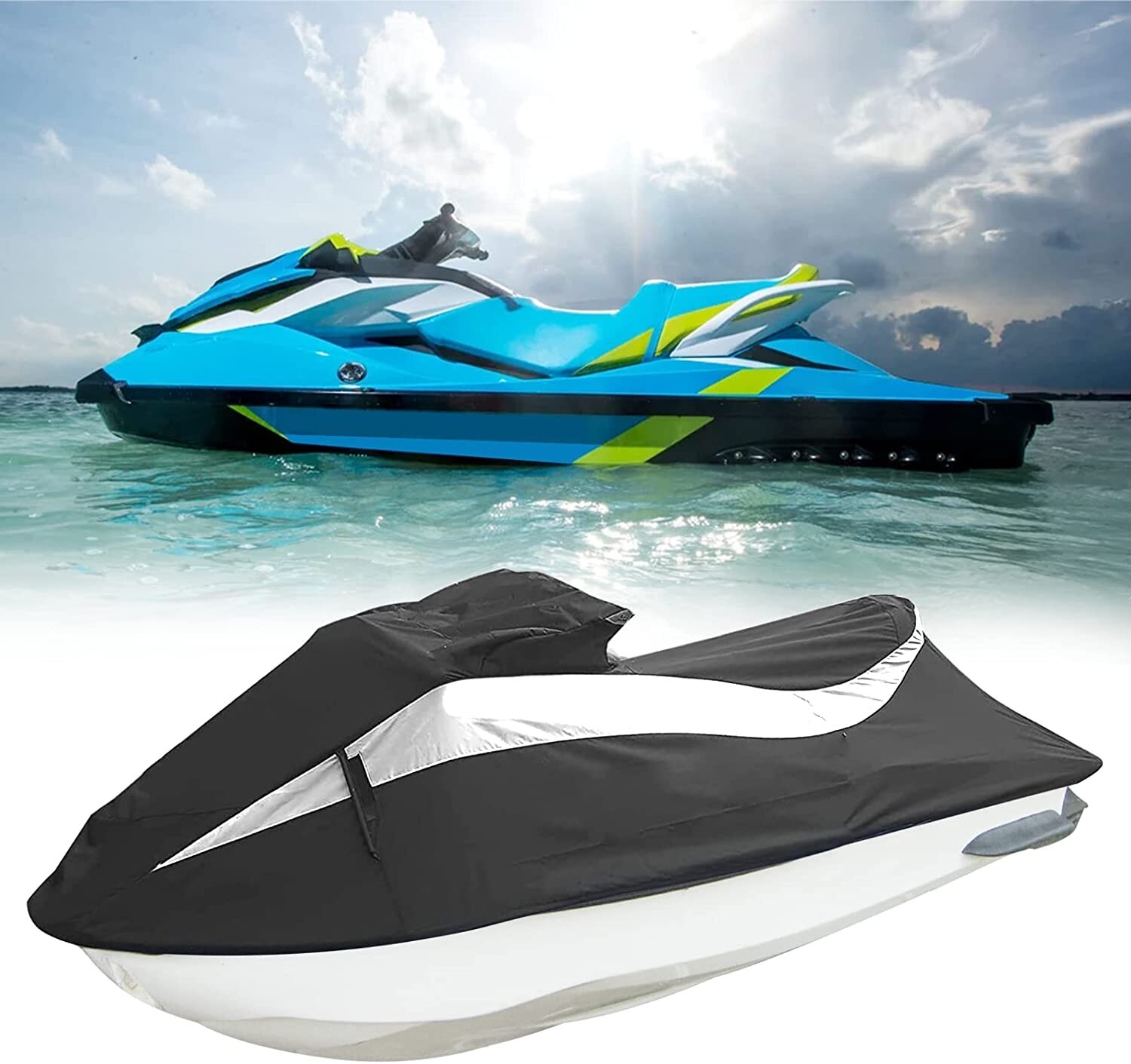 Jet Ski Trailerable Cover Fit For Bombardier SEA-DOO GTS