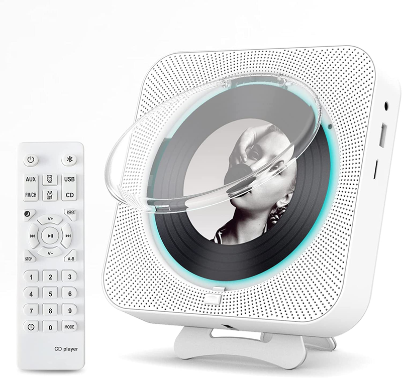 With Bluetooth, Micocious Desktop Cd Player For Home Cd Musi