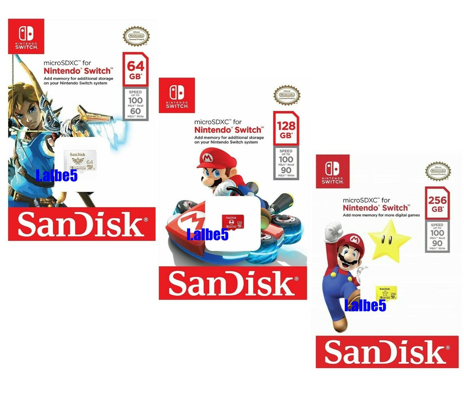 Nintendo Switch 64GB 128GB 256GB Micro SD Card SanDisk SDXC Memory Card | eBay Nintendo Switch 64GB 128GB 256GB Micro SD Card SanDisk SDXC Memory Card | eBay