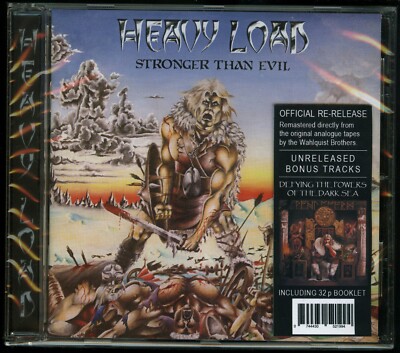 Heavy Load Stronger Than Evil Jewel case CD reissue remaster new 