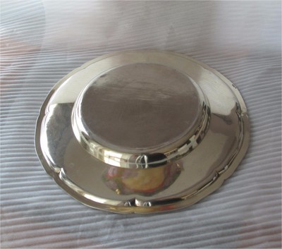 1873 Russian Sterling Silver 84 fruit desert tray Heinoin Johan St. Petersburg