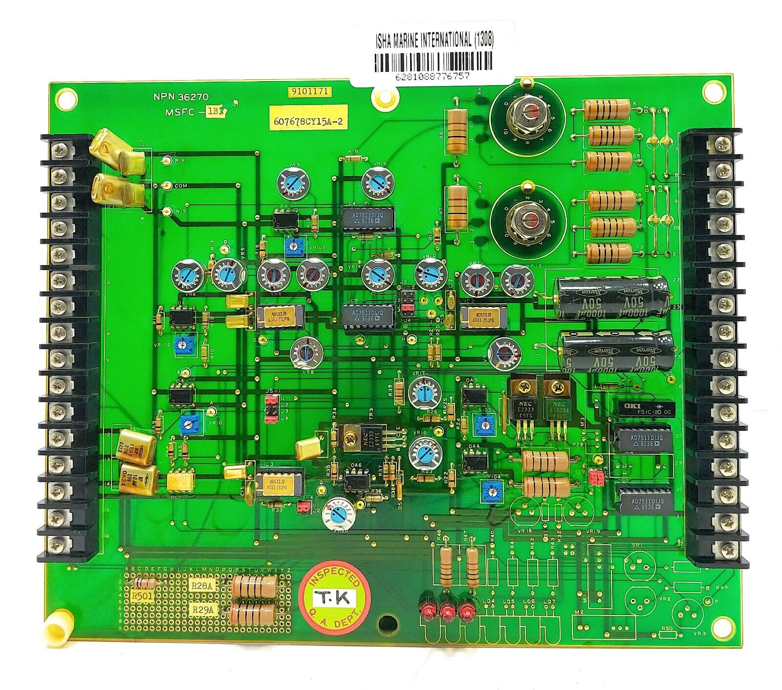 NPN 36270 MSFC-1B PCB Card 607678CY15A-2 | eBay NPN 36270 MSFC-1B PCB Card 607678CY15A-2 | eBay