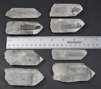 Clear Quartz Crystal Point (3" - 4") Natural Wand Specimen, Reiki Healing 