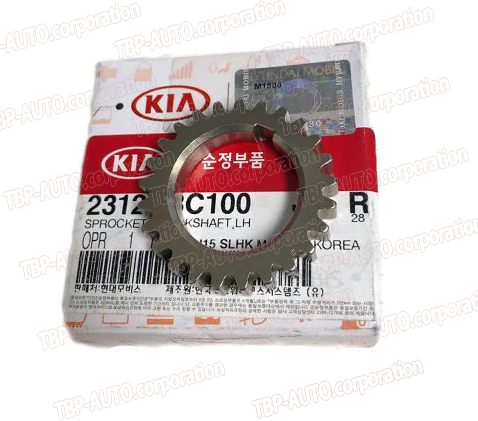 3Mi－Ki　1001 OEM ® Crankshaft Sprocket LEFT 2006-2014 Hyundai Kia 3.3L 3.5L 3.8