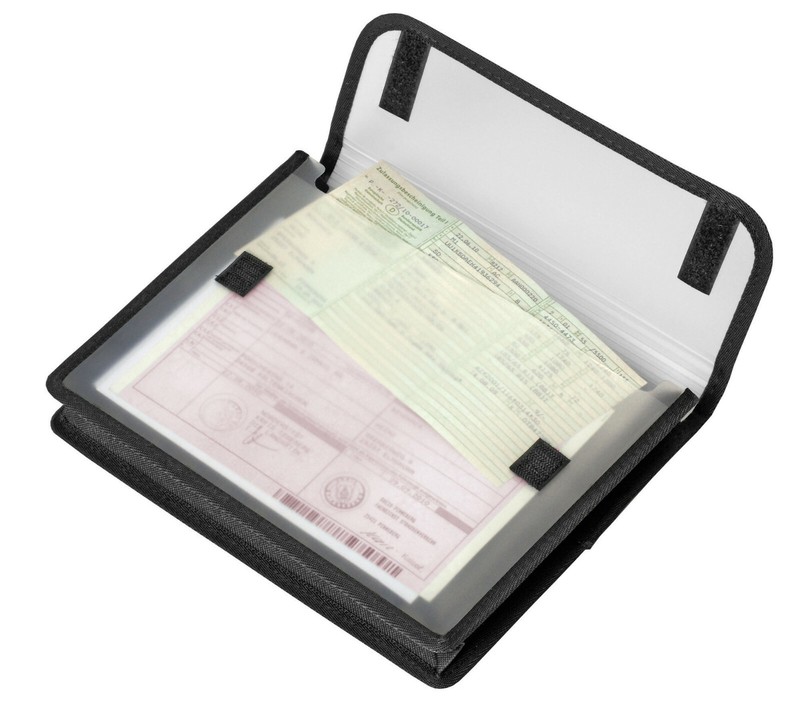 Veloflex Dokumententasche Fuhrparktasche Sammelbox Kfz Unterlagenbox Tasche A5