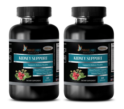 kidney stone breaker - KIDNEY SUPPORT FORMULA - super kidney cleanse - 2 Bottles