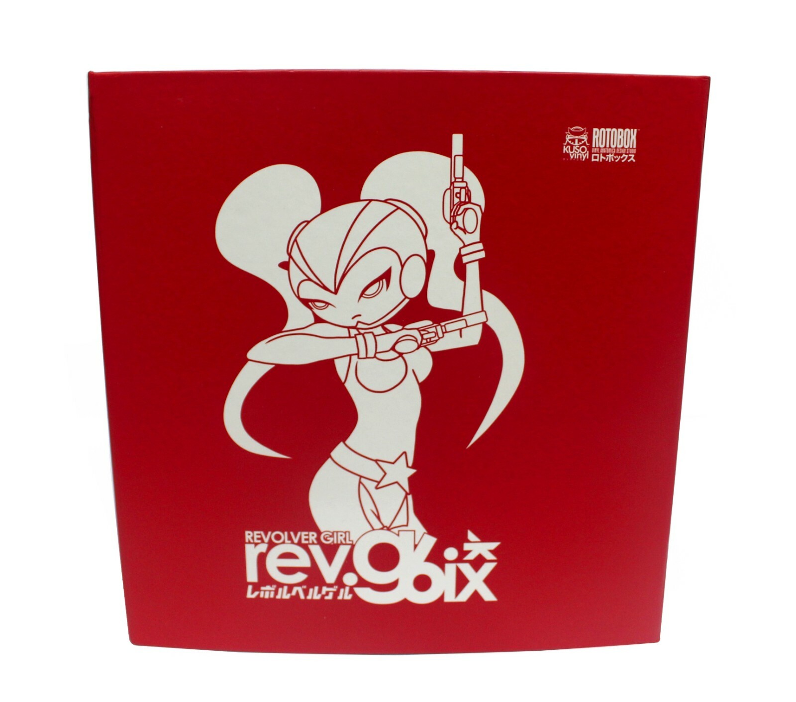 トイガン VINYL New 2013 SDCC Rotobox Revolver Girl Barenaked Six Kuso Vinyl