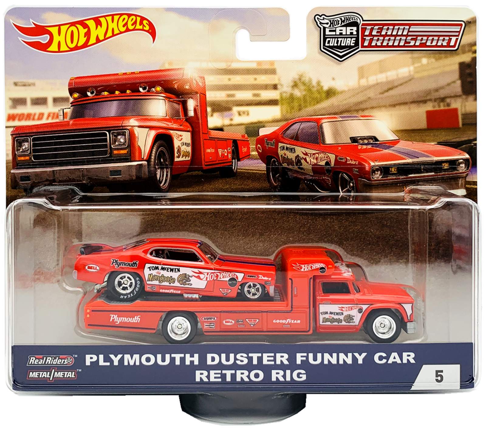Hot wheels car culture team transport information