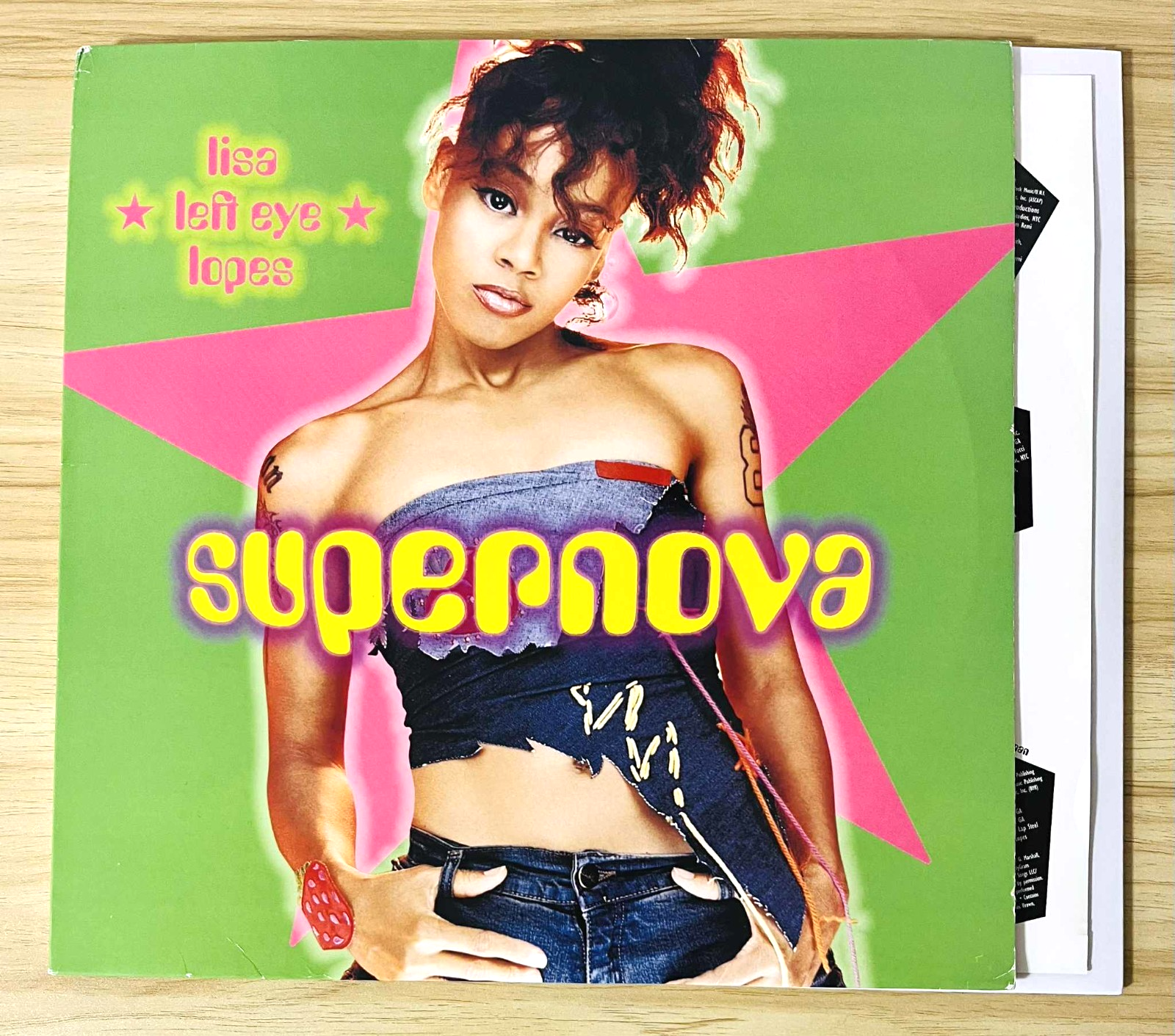 レア 2LP Lisa Left Eye Lopes Supernova TLC Lisa 