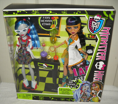 cleo.  7251 Mattel Monster High Mad Science Lab Partners Cleo De