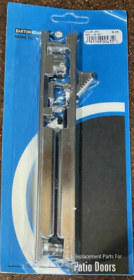 Barton Kramer Sliding Glass Door Lock 7.25'' H Cast Metal Material in Chrome