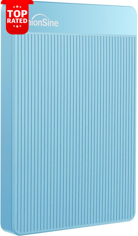 1TB Ultra Slim Portable External Hard Drive USB 3.0 2.5” for PC Mac PS4 Xbox