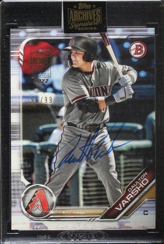 2025 Topps Archives Signature Series Daulton Varsho Topps Rookie 
