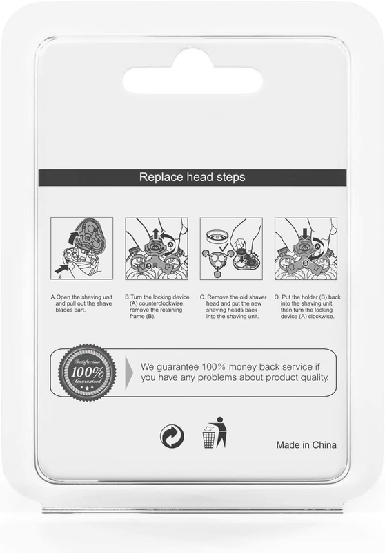 MAX-T Electric Shaver Shaver Head, Suitable for MAX-T RMS7109 Men'S Electric Sha
